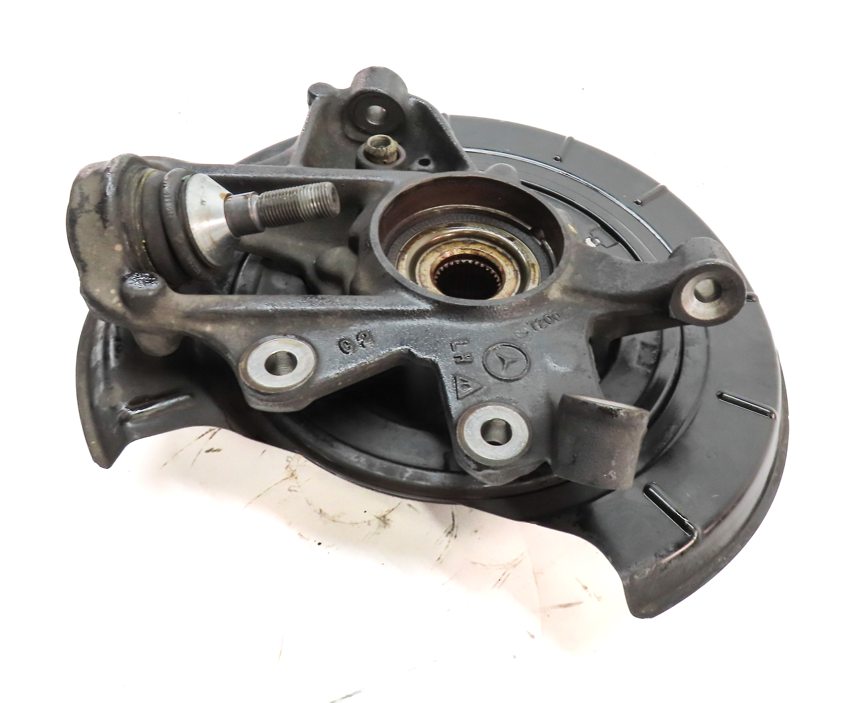 06-12 MB GL320 GL450 ML320 ML350 ML500 R320 R350 R500 LEFT REAR KNUCKLE HUB — exact item pictured